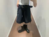 Selvage culottes denim pants (1color)