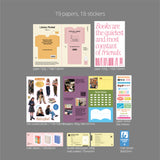 oab book pack / scrap sticker set