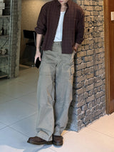 Mile cropped long-sleeve shirt