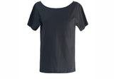 ルーズフィットベーシックオフショルダーT (4color)
