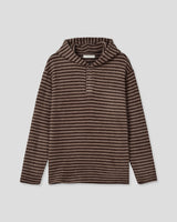Labeni Striped Brushed Hoodie