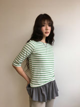 カムデンストライプ7スリーブTシャツ (3color)