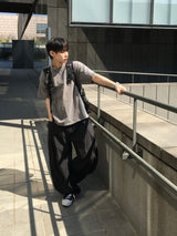 Kwai Pigment Washed Short Sleeve T-shirt 5C