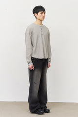 Berg Cropped Waffle Top