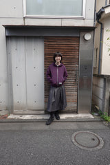 saros ストライプジップアップ - レッド(1)