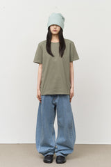 Circle Wide Denim