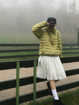 Dot Flow Midi Skirt (2c)