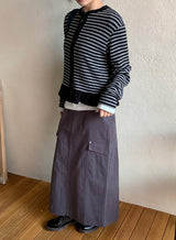 Ferns Cargo Cotton Long Skirt