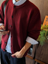 Teto Blanc Knit Cardigan (5 Colors)