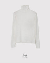 スムースアンゴラウォーマータートルネックTシャツ (5color)