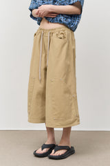 Basket Bermuda Pants (3color)