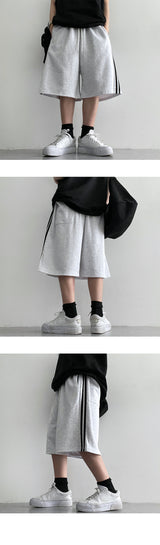 Moju ツーライントラックバミューダトレーニングショーツ