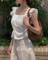[MADE] Hana Shirring Blouse