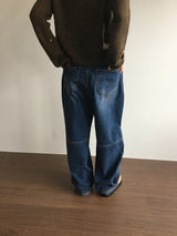 Barrel Wide Balloon Denim (1color)