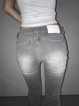 0459 cool grey washing jeans  