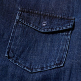 26SS★ スラブウォッシュ加工デニムシャツ