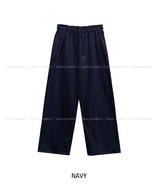[U-BASIC] スナックブラッシュドワイドトレーニングパンツ