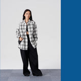 FMACM Basic Structure Plaid Shirt