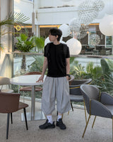 Flow sweat bermuda trousers