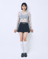 Dot See-Through Animal T-Shirt