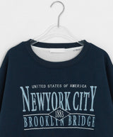 Giddels Brushed Embroidered Over Sweatshirt