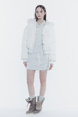 MISTY LOOSE DRESS light grey