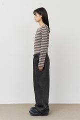 (W) Eden Striped Top