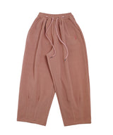 2-LAYER MICRO FLEECE SWEAT PANTS (Pink)