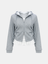 Cloud Lace Hoodie Set