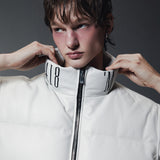 BOLDEST GOOSE PADDED VEST-WHITE