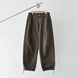 MPウォッシュカーブドパンツ BR