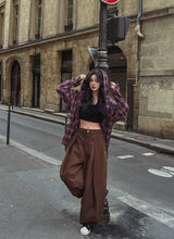 Indy cotton pintuck balloon pants