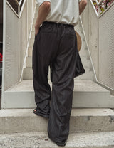 Paul Stripe Curved Slacks