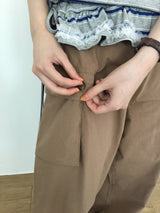 サマーパーカーカーゴパンツ(3color)