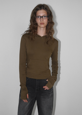 [MADE] Tech Pocket Hooded Long Sleeve T-Shirt