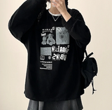 Toto Cute Dyed Print Sweatshirt