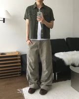 シーズン パネル ウォッシュド パンツ