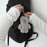 tuteogi gray doll keyring