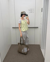 ピグメント フォールド バミューダパンツ