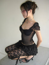 NOIR RUFFLE トップス