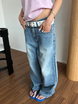 CLASSIC BAGGY DENIM PANTS