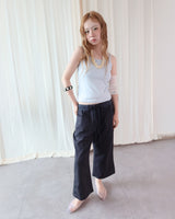 DUAL SHIRRING LAYERED CAMI