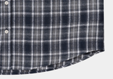 Landwai 3171 Daily Overfit Check Long Sleeve Shirt