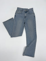 009 Teen Blue Semi Bootcut Denim Pants