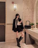 Tweed one piece jacket