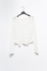 rose frill top(2colors)