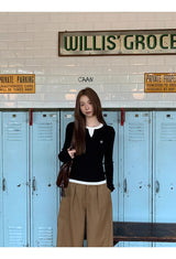 Super Pintuck Wide Cotton Pants