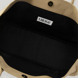 Beige Nylon Tote Bag