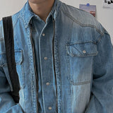 ASCLO Coolever Biker Denim Jacket (3color)