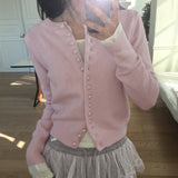  Foan bean button knit cardigan
